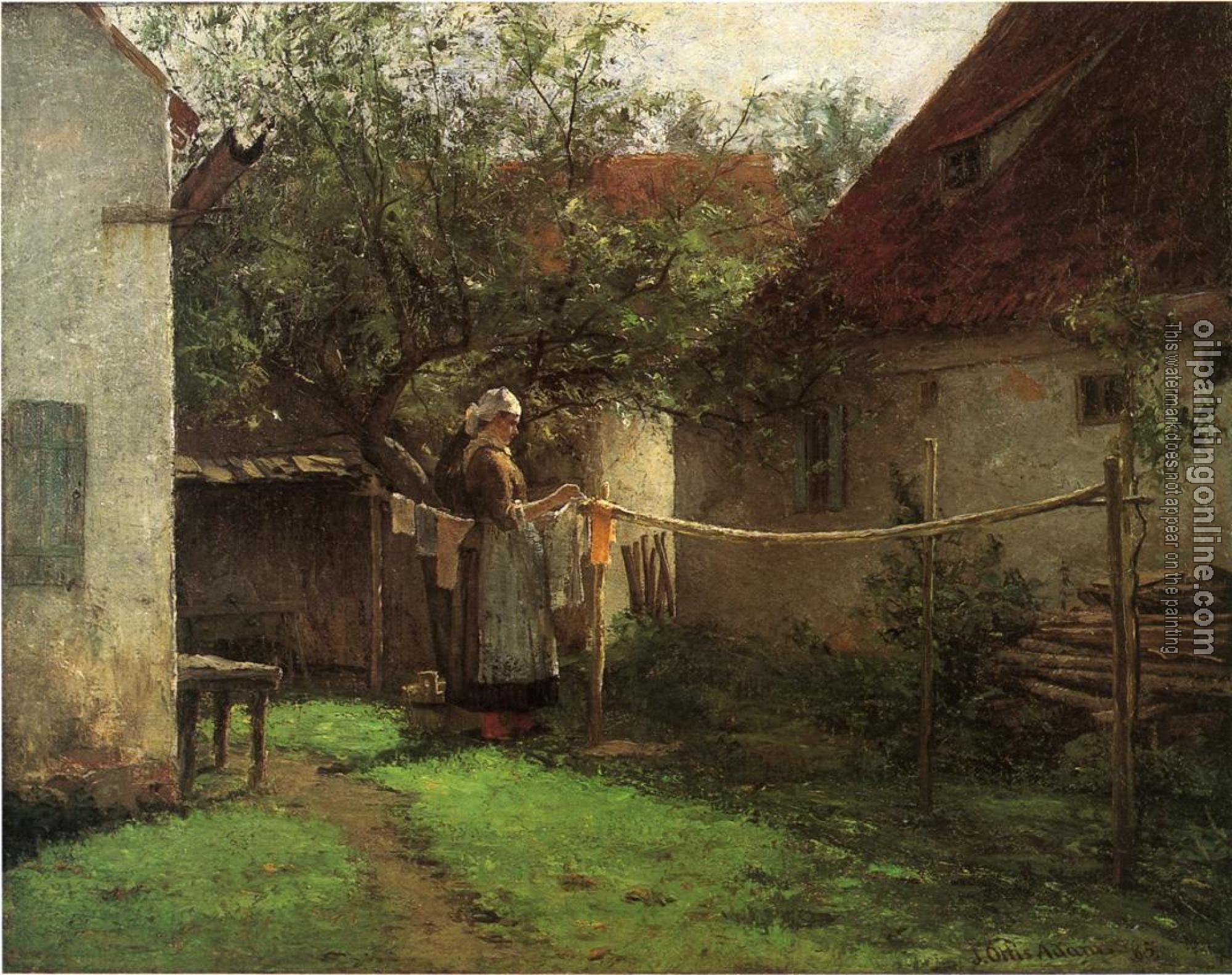 Adams, John Ottis - Wash Day, Bavaria